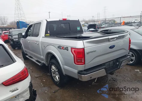 2015 Ford F-150 Lariat from USA, damaged, VIN 1FTEW1EP8FFB89180